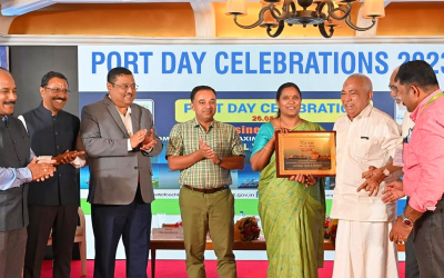 Award from Cochin Port Authority